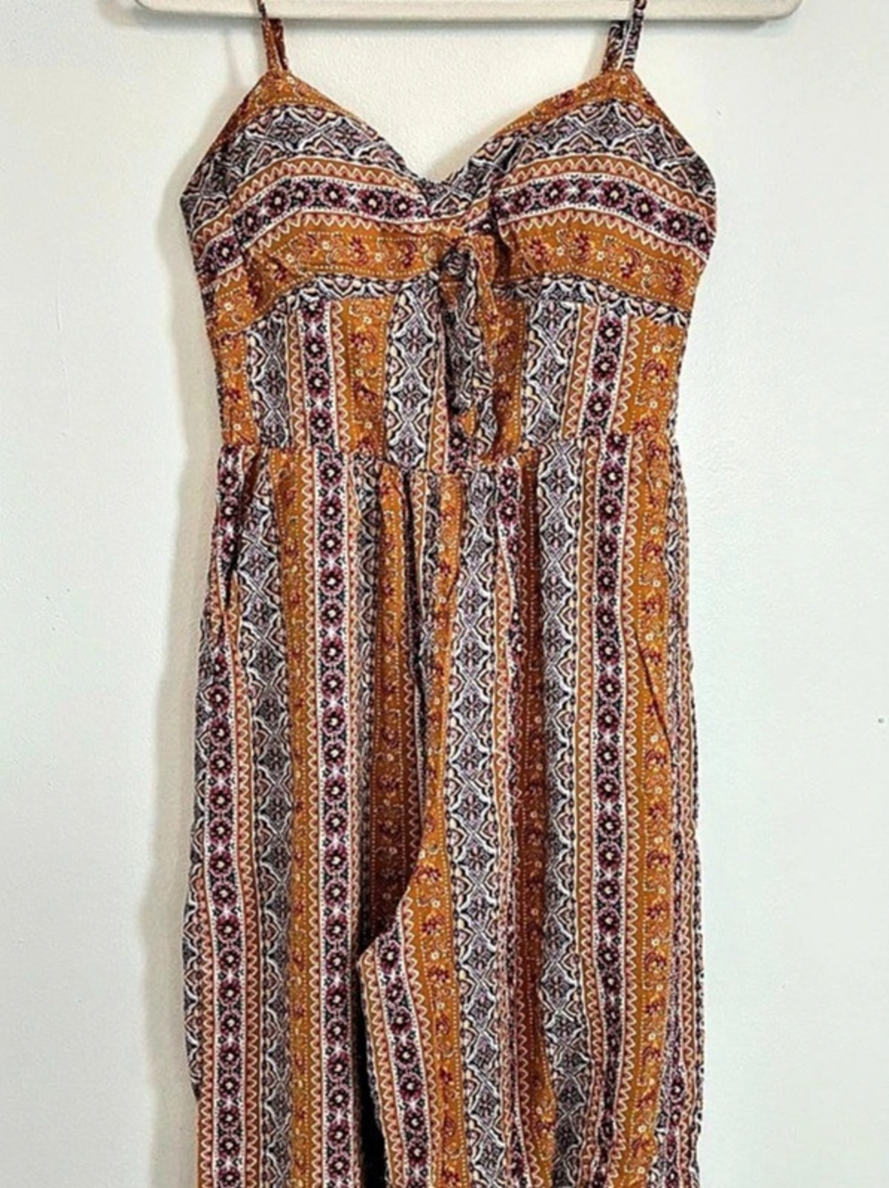 A.U.W Printed Maxi Dress Size Medium